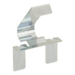 Hettich - clip pour plinthe turboclip f - mat�riau : acier - d�cor : chrom� - epaisseur plinthe mini ...