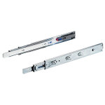 Hettich ? coulisse pour tiroir � billes 300 mm ? push to open ? montage lat�ral ? acier zingu� ? profondeur ...
