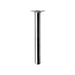 Pied table basse cylindrique fixe acier chromé gris - hettich Pied table basse cylindrique fixe acier chromé gris - hettich