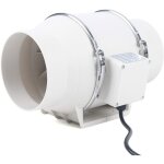 Hf - 100p ventilateur tubulaire avec roulement  billes 100 mm ventilateur tubulaire faible bruit pour ...