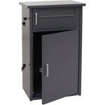 Hhg - jamais utilis] bote  colis 266, bote  colis, casier  colis, bote aux lettres 2 compartiments, ...