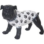 Hhg - figure de d�coration bouledogue 35cm, sculpture polyresin, peint � la main, chien, int�rieur / ...
