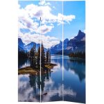 Hhg - paravent photo 843, s�paration de pi�ce cloison de s�paration visuelle, certifi� mvg, 180x121cm ...