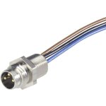 Embase hirschmann elst 4408 rv fm 805 933 147 - 001 - 1 m8 embase m�le 0. 50 m nombre de p�les: 4 1 pc(s) ...