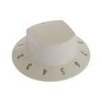 Knob ge6 - 30 en - n engr 070 / 7037 374942 pour cuisinire essentiel b , cuis vitro essentielb ecv 503i, ...