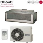 Hitachi - climatiseur rversible ducted low head 9000 btu rad - 25rpe r - 32 wi - fi optionnel avec commande ...