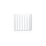 Hjm - 745015 - radiateur  inertie cramique marne 1500w - 83, 5x12, 5x58 cm -