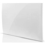 Hjm - radiateur lectrique  inertie fonte 1500 w spring horizontal blanc