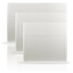 Hjm - radiateur électrique à inertie fonte 1500 w spring horizontal blanc Hjm - radiateur électrique à inertie fonte 1500 w spring horizontal blanc