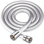 Hjymy flexible de douche 1. 2m, tuyau de douche avec protection anti - torsion, pvc tuyau douche avec ...