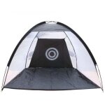 Filet d'entrainement golf putting cage portable avec cible bureau et exterieur hobbytech