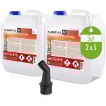 Hfer chemie gmbh - hfer chemie 10 l flambiol biothanol 99, 9% premium pour chemine  l'thanol, ...