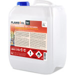 Hfer chemie 5 l flambiol biothanol 99, 9% premium pour chemine  l'thanol, chemine  l'thanol, ...
