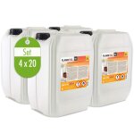 Hfer chemie gmbh - hfer chemie 4 x 20 l (80 litres) biothanol 96, 6% premium - pour foyer  thanol, ...