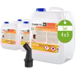Höfer chemie gmbh - höfer chemie 4 x 5 l (20 litres) flambiol® bioéthanol 96, 6% premium pour cheminée ... Höfer chemie gmbh - höfer chemie 4 x 5 l (20 litres) flambiol® bioéthanol 96, 6% premium pour cheminée ...