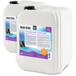 Hfer chemie gmbh - hfer chemie bayzid 2 x 10 l (20 l) floculant liquide pour piscine - clarifiant ...