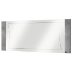 Hoffman - miroir pour buffet gris aspect pierre