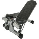 Hofuton stepper 2 marches avec cran ordinateur mini step de fitness 43 x 39 x 22 cm noir gris