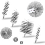 80 mm h�risson de ramonage m12, balai de nettoyage du po�le et de la chemin�e, taille de brosse, 1 pc ...