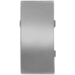 Jonction droit, connecteur pour profil d'tanchit pour plan de travail, granit fonc pvc 23x23 mm, ...