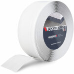Plinthe souple blanche plinthe cass�e pvc, 70x20 mm, 5 m - holzbrink