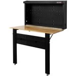 Holzmann - etabli mural pliable avec panneau pour cles wb120fold Holzmann - etabli mural pliable avec panneau pour cles wb120fold