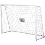 Homcom - but de football - cage de foot - but futsal dim. 186l x 62l x 123h cm - châssis métal filet ... Homcom - but de football - cage de foot - but futsal dim. 186l x 62l x 123h cm - châssis métal filet ...