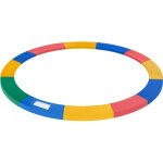 Couvre - ressort trampoline � 366 cm pvc pe haute densit� rembourrage 15 mm multicolore