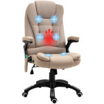 Homcom - fauteuil de bureau direction massant chauffant hauteur réglable dossier inclinable toile de ... Homcom - fauteuil de bureau direction massant chauffant hauteur réglable dossier inclinable toile de ...
