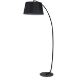 Homcom lampe lampadaire � arc salon courb�e - lampe arceau moderne en m�tal - lampadaire sur pied m�tal ...