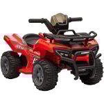 Homcom - quad buggy voiture électrique enfant 18 - 36 mois 6 v 2 km / h max. effet lumineux métal pp ... Homcom - quad buggy voiture électrique enfant 18 - 36 mois 6 v 2 km / h max. effet lumineux métal pp ...