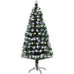 Sapin de noël artificiel lumineux fibre optique led + 20 ampoules + support pied ø 63 x 120h cm 130 branches ... Sapin de noël artificiel lumineux fibre optique led + 20 ampoules + support pied ø 63 x 120h cm 130 branches ...