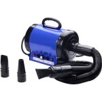 Homcom - sechoir professionnel seche - poils toilettage pour chiens chats animaux 2800 w