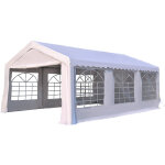 Tente de rception tonnelle de jardin 4 parois amovibles portes zippes idal pour fte mariage soire ...