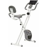 Homcom - vélo d'appartement pliable grand confort dossier selle réglable poignées ergonomiques écran ... Homcom - vélo d'appartement pliable grand confort dossier selle réglable poignées ergonomiques écran ...