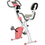 Homcom - vélo d'appartement pliant 8 niveaux de résistance magnétique dossier selle réglable poignées ... Homcom - vélo d'appartement pliant 8 niveaux de résistance magnétique dossier selle réglable poignées ...