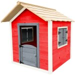 Home deluxe - maison de jeu le petit ch�teau - 106 x 111 cm rouge