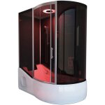 Home deluxe - cabine de douche avec baignoire allin 2in1 - 170 x 90 noir droite Home deluxe - cabine de douche avec baignoire allin 2in1 - 170 x 90 noir droite