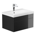 Home deluxe - ensemble complet de meubles de salle de bains wangerooge made in germany couleur : noir, ... Home deluxe - ensemble complet de meubles de salle de bains wangerooge made in germany couleur : noir, ...