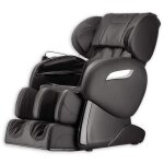 Home deluxe - fauteuil de massage avec fonction chauffage sueno - noir