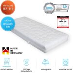 Home deluxe - matelas ortho dynamic made in germany taille : 100 x 200 cm, degr� de fermet� : moyennement ...