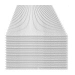 Home deluxe - plaques alvéolaires en polycarbonate double paroi varus - 58 x 118 cm set de 15 pièces Home deluxe - plaques alvéolaires en polycarbonate double paroi varus - 58 x 118 cm set de 15 pièces