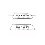 Home equipement ? grille extensible universelle 90447 ? largeur ajustable de 39 � 60 cm ? profondeur ...