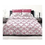 Home linge passion - parure de couette 220x240 cm frise : housse de couette + 2 taies d'oreiller - 100% ... Home linge passion - parure de couette 220x240 cm frise : housse de couette + 2 taies d'oreiller - 100% ...