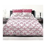Home linge passion - parure de couette 240x260 cm frise : housse de couette + 2 taies d'oreiller - 100% ... Home linge passion - parure de couette 240x260 cm frise : housse de couette + 2 taies d'oreiller - 100% ...