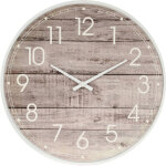 Home styling - horloge murale, mdf, � 60 cm