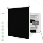 Homedemo store enrouleur occultant isolant thermique opaque, rideau occultant, fixation avec ou sans ...