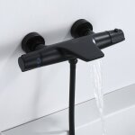 Homelody - robinet de baignoire cascade mitigeur thermostatique de douche pour baignoire robinet de douche ...