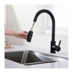 Homelody - robinet de cuisine avec douchette extractible mitigeur cuisine bec rotatif mitigeur d'vier ...