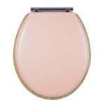 Homemaison - abattant olfa  descente assiste 'rtro pastel' rose clair 47x38 cm